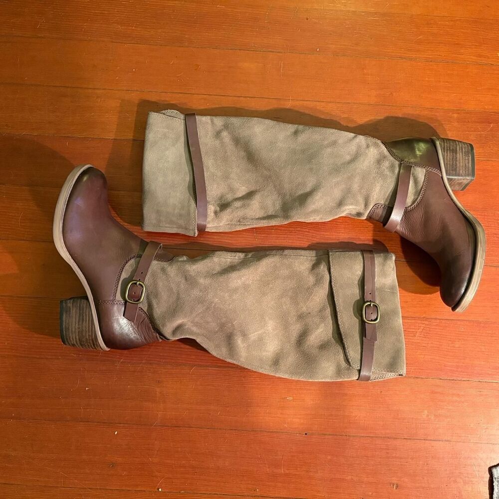 Lucky-brand Women's Brown and Tan Boots